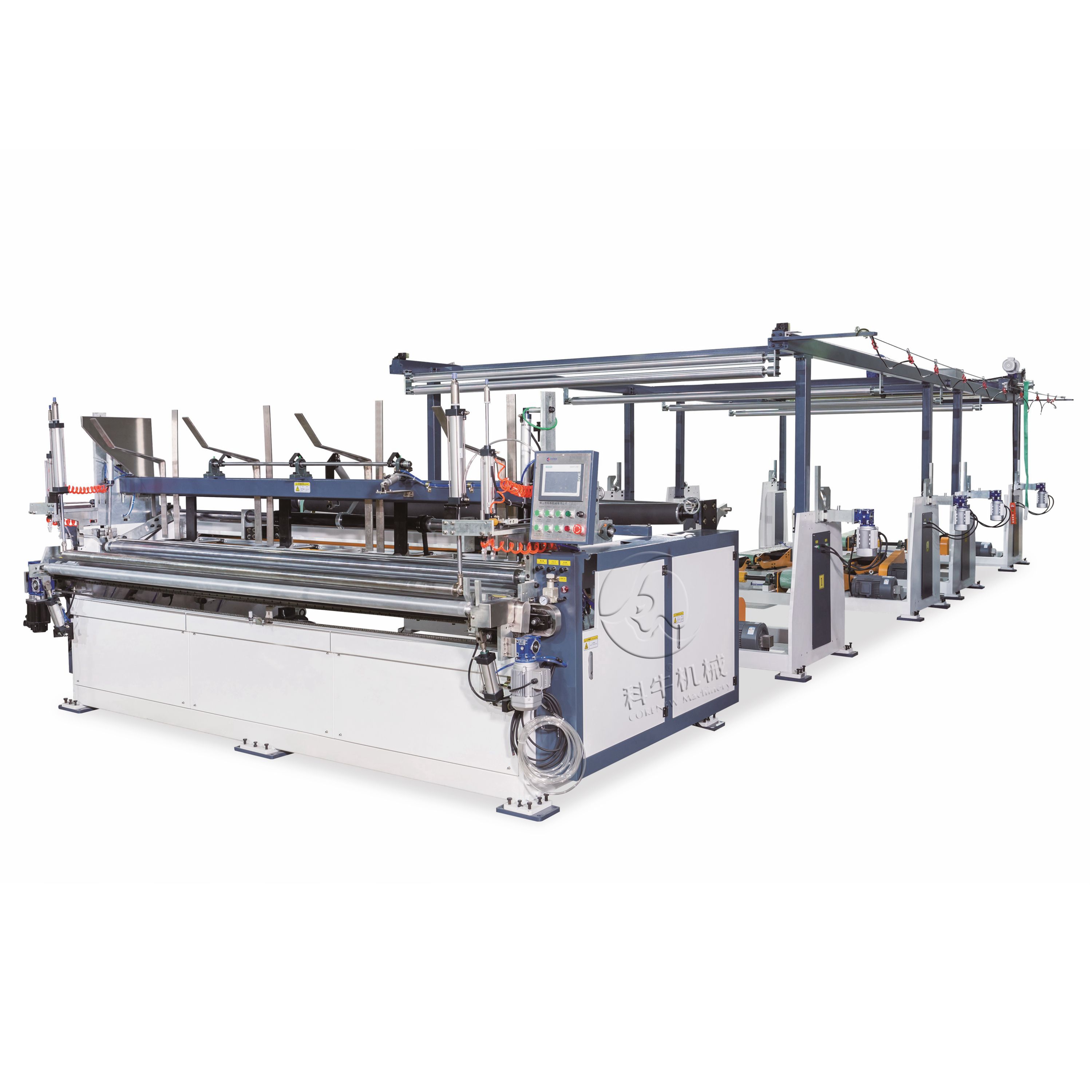Fully-automatic Toilet Roll Rewinding Machine (Coreless Roll)