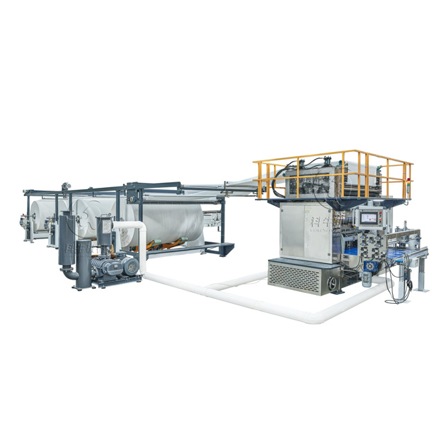 Full automatic border-embossing facial tissue folding machine