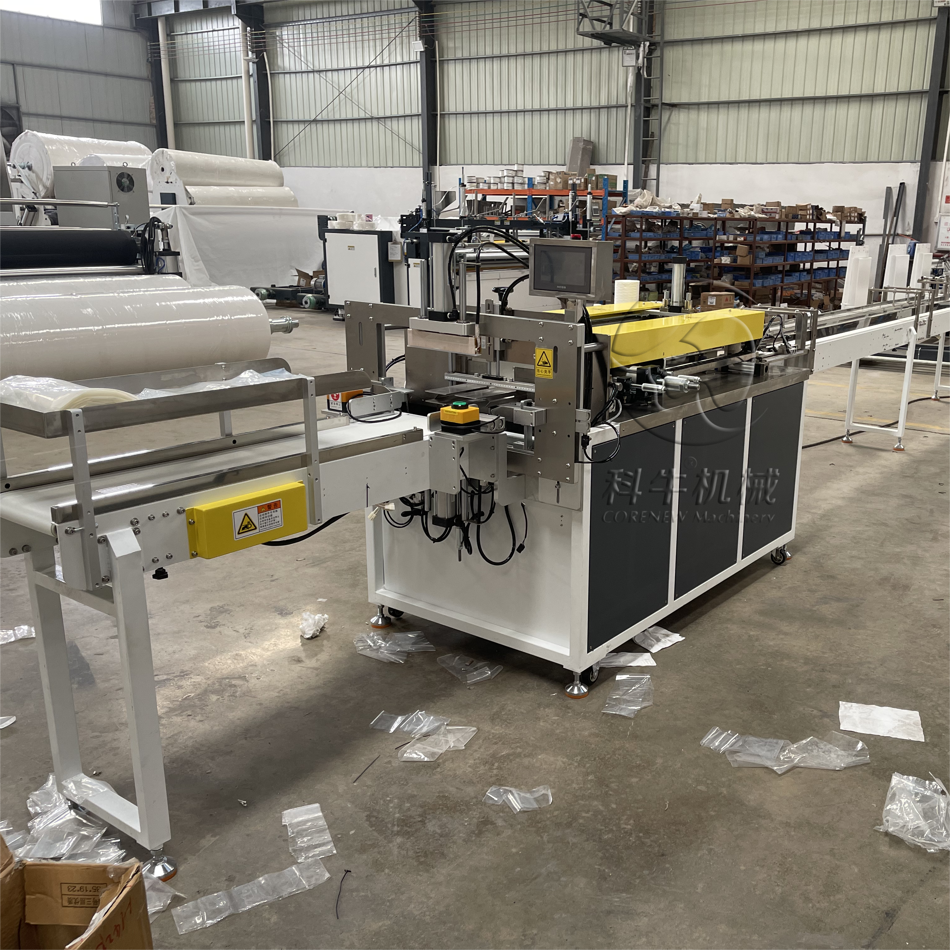 Semi Automatic Toilet Roll Bundle Packing Machine