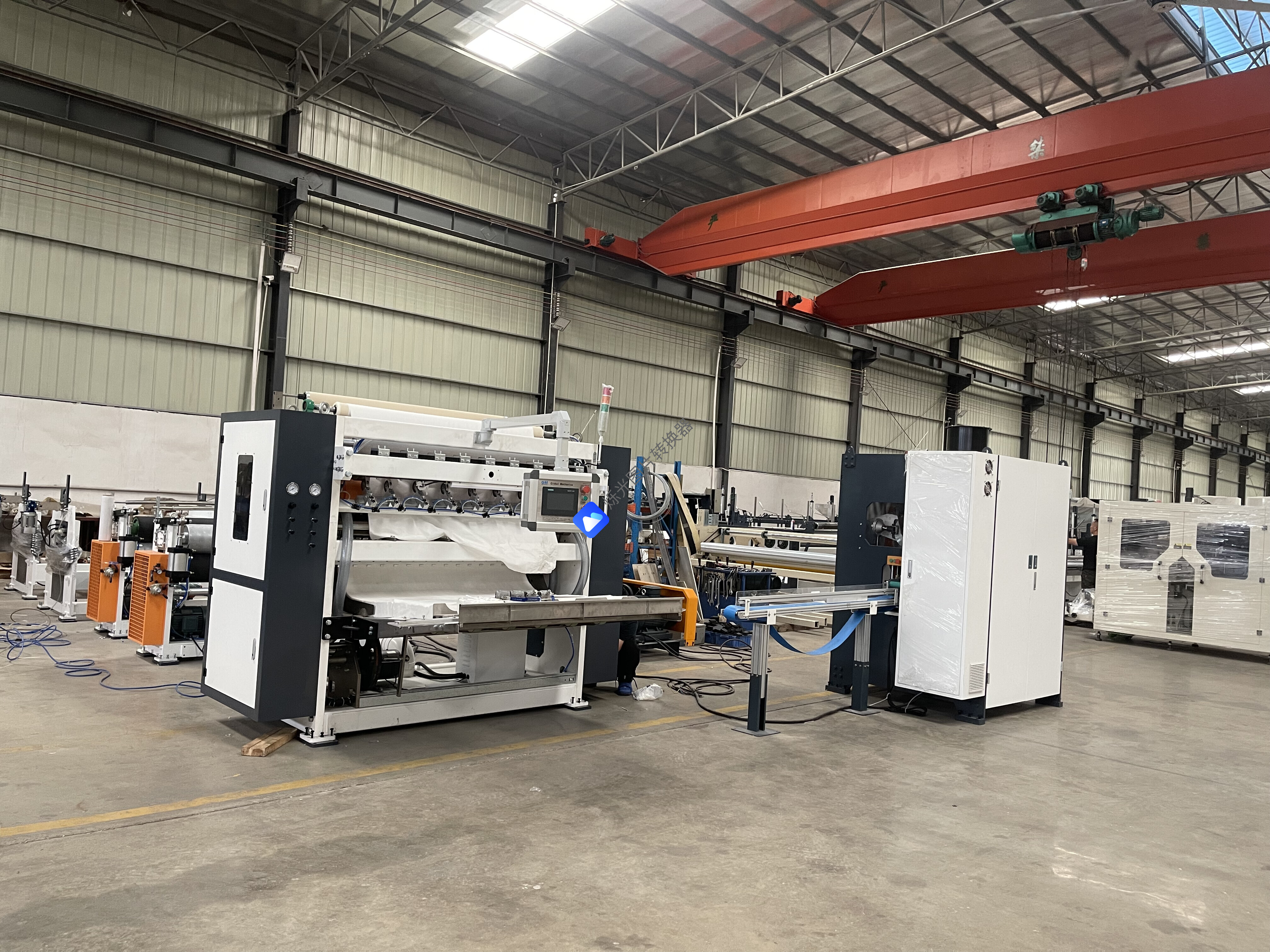 Facial Tissue Softpack Wrapping Machine