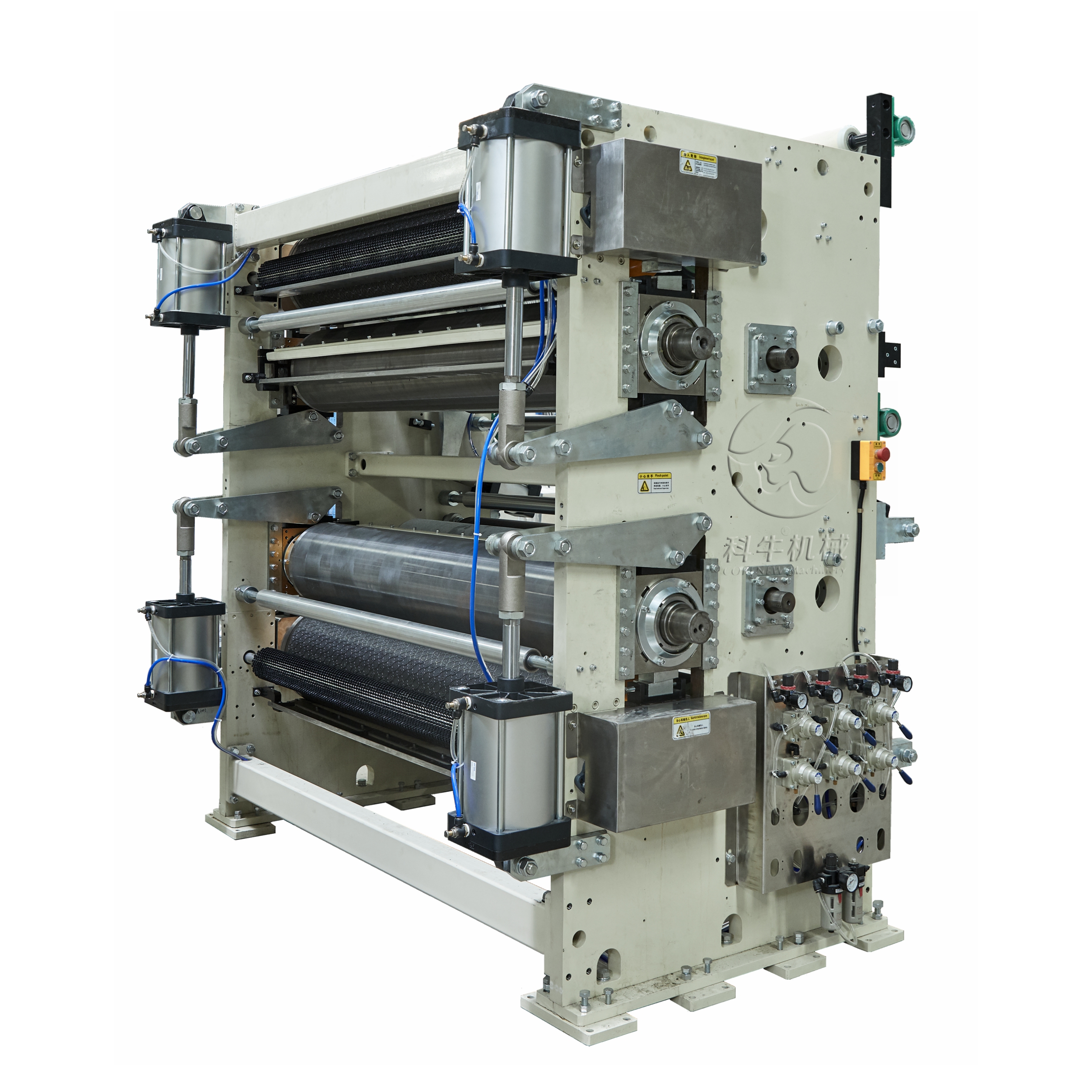 Fully Automatic Bottom Pull Facial Tissue Making Machine (with glue-less lamination)