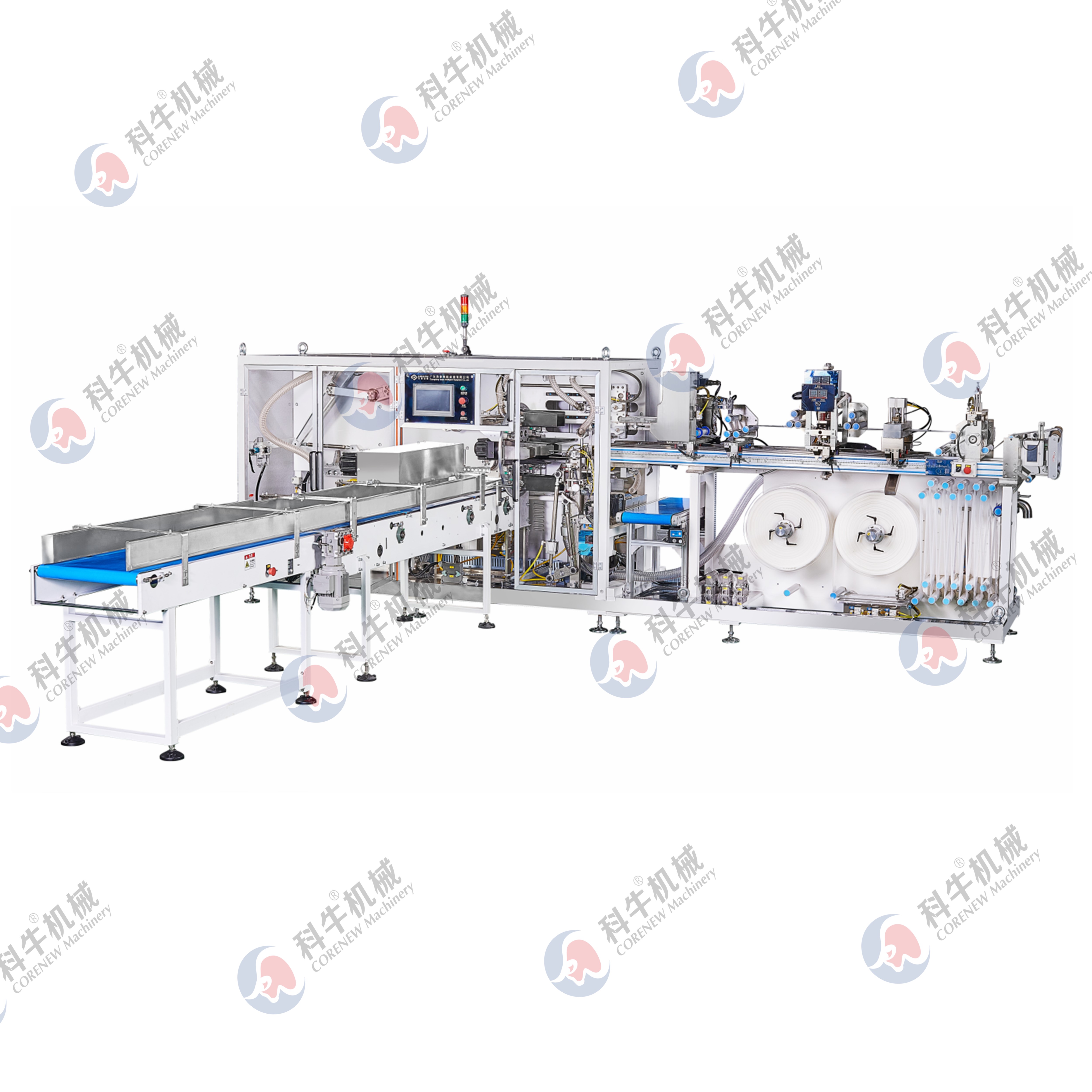 Automatic Bottom-pull Facial Tissue Packing Machine