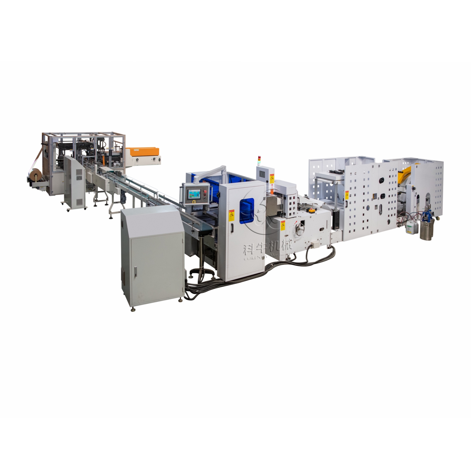 Fully Automatic Napkin Tissue Production Machine